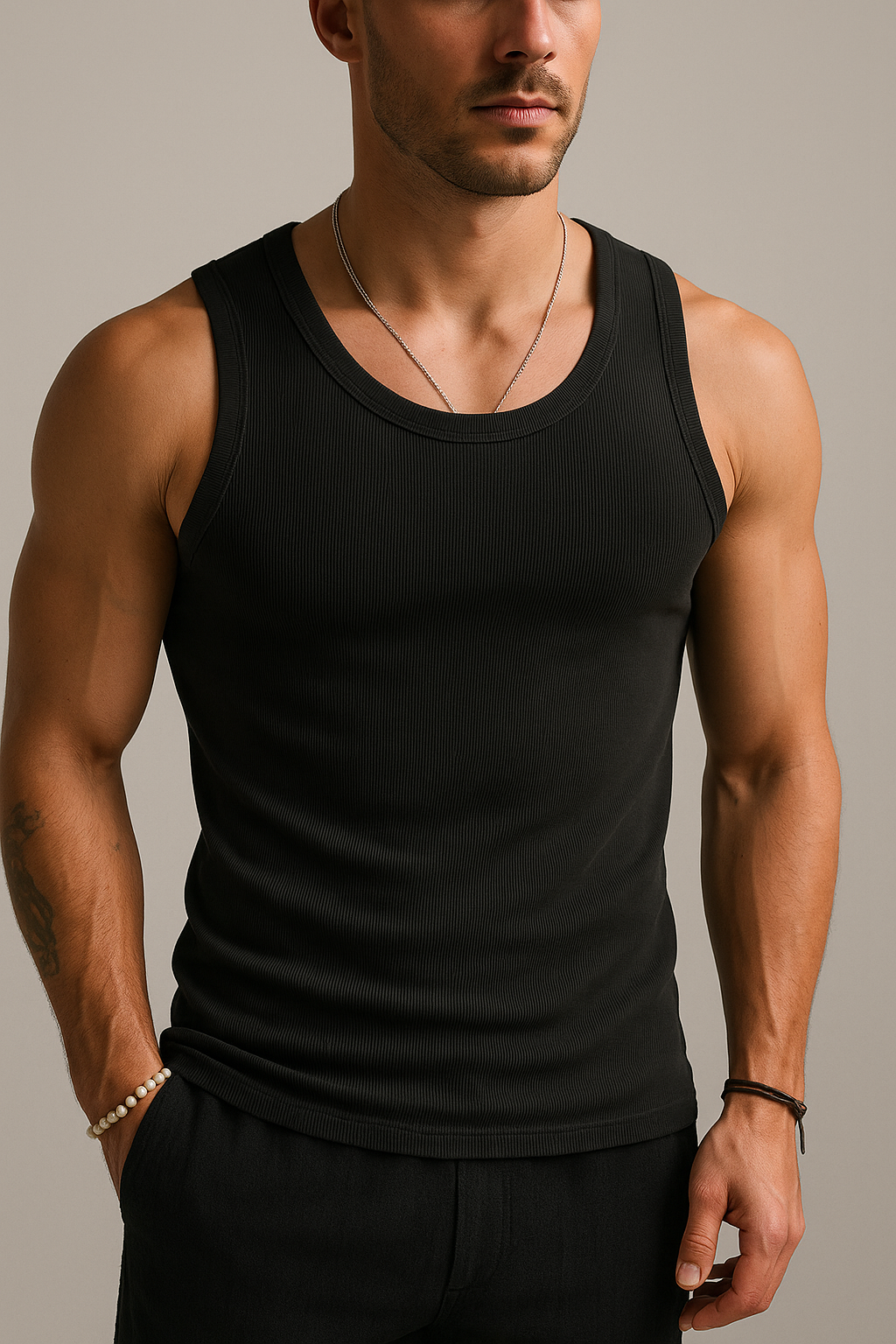 Playera de Tirantes Premium para Hombre – Top Tier List